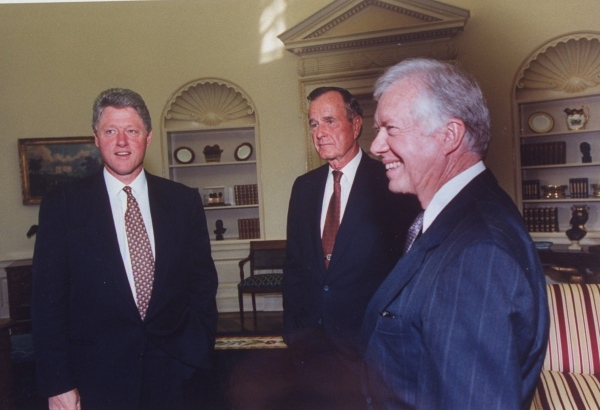 George H. W. Bush;William J. Clinton;James E. Jr. Carter